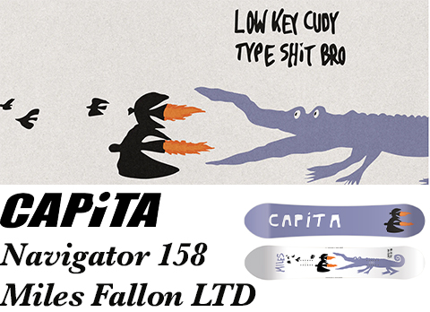 Capita Navigator Miles Fallon Limited Snowboard 2026