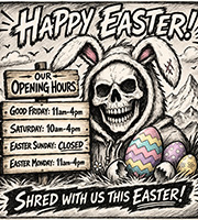 Easter Opening Times