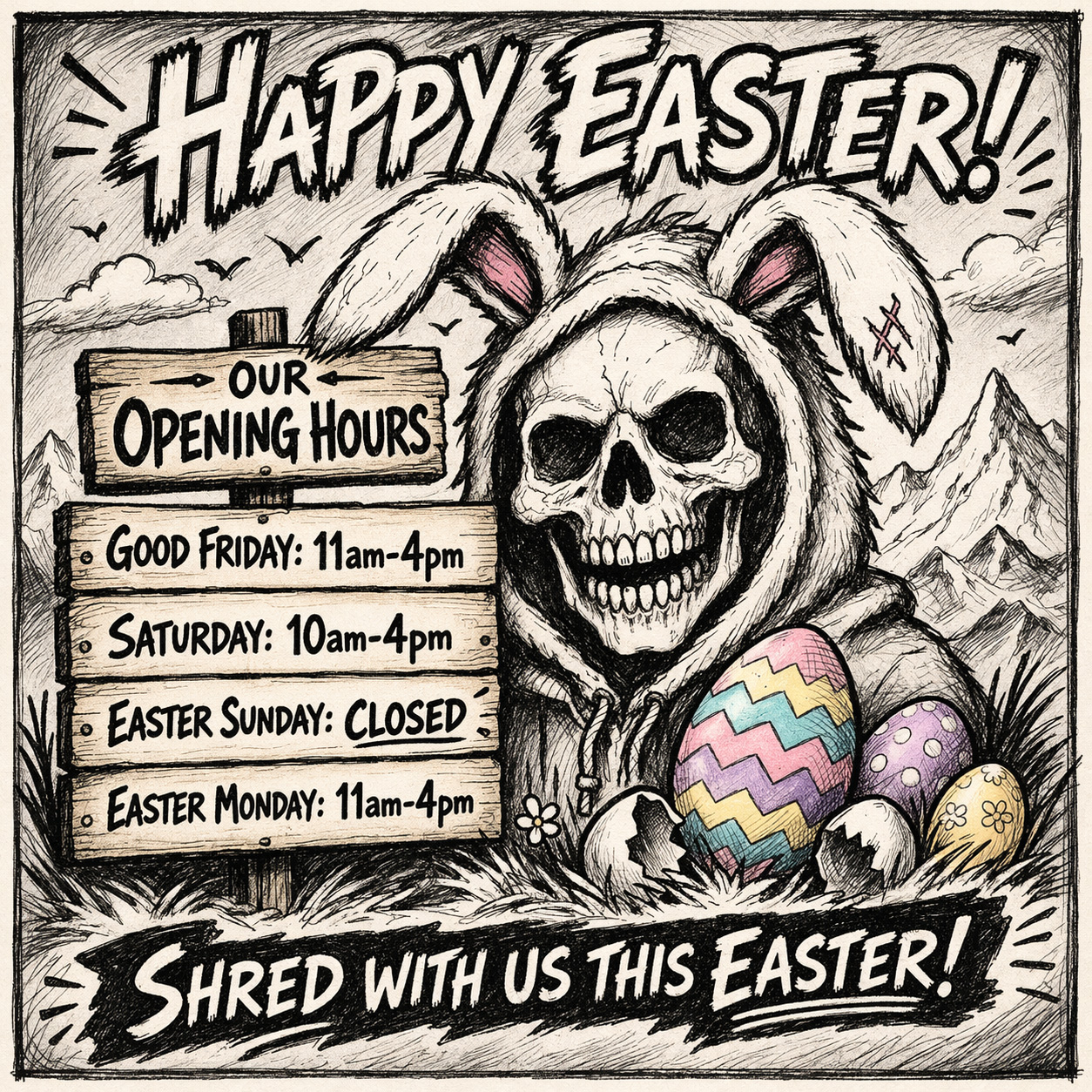 Easter Opening Times