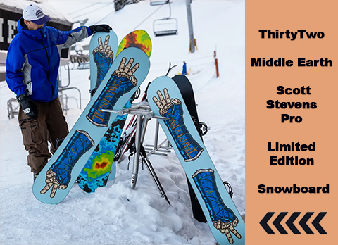 ThirtyTwo Middle Earth Scott Stevens Pro Limited Edition Snowboard