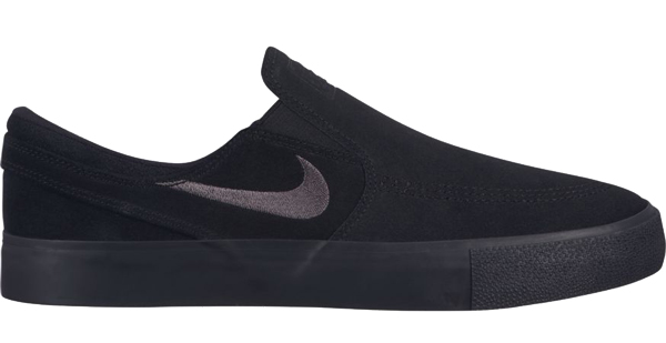 black slip on janoski