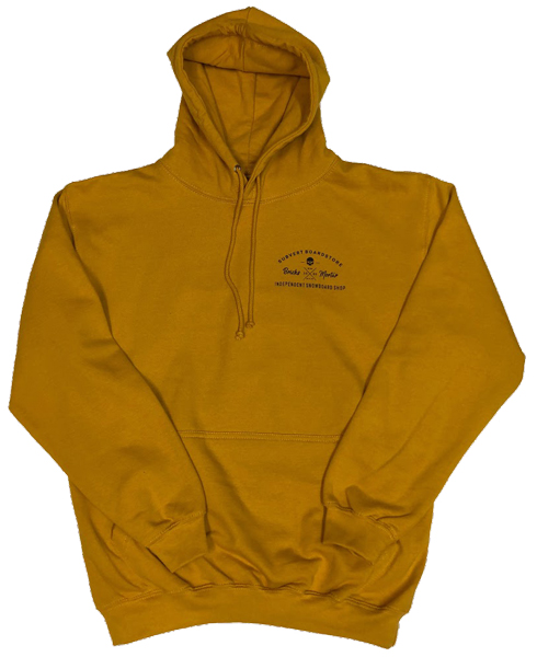 mustard hoodie