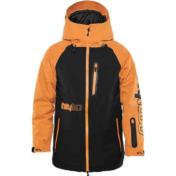 ThirtyTwo Grasser Youth Jacket Orange Black