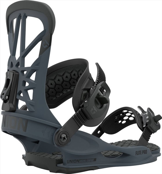 Union Flite Pro Snowboard Bindings 21 Grey